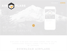 Tablet Screenshot of airflare.com